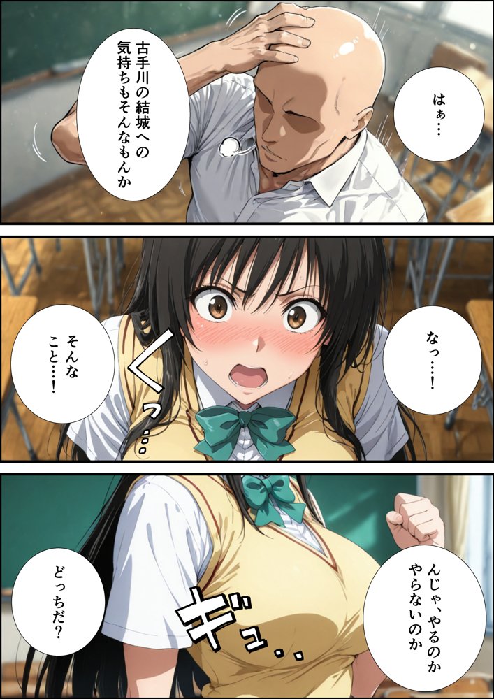古手川唯の寝取られ練習【握りとうふ】