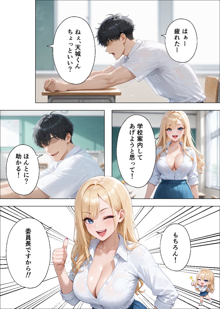 転校したらギャルしかいなかった話【ぱらだいす】