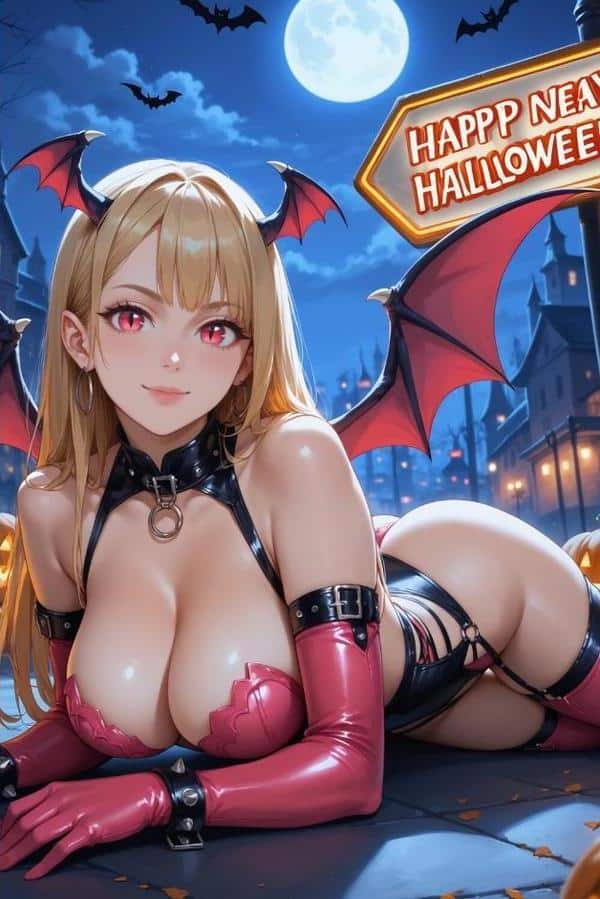 サキュバスに搾り取られるハッピーハロウィン【特別版】〜AI2次元美女〜