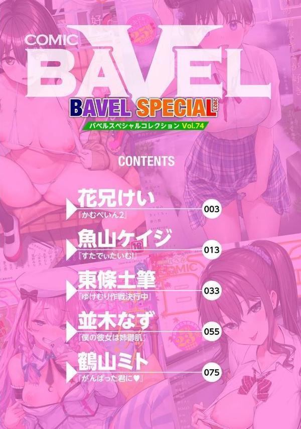 COMIC BAVEL SPECIAL COLLECTION（コミックバベル スペシャルコレクション）VOL74【花兄けい 魚山ケイジ 東條土筆 並木なず 鶴山ミト コミックバベル編集部】