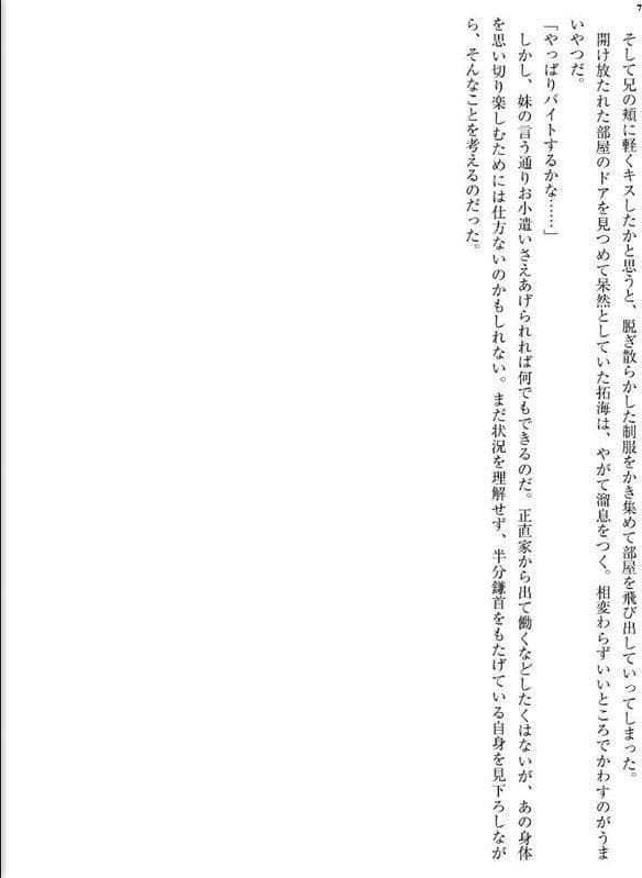 デリヘルごっこで小悪魔妹に廃課金したら処女をもらえて更生できました