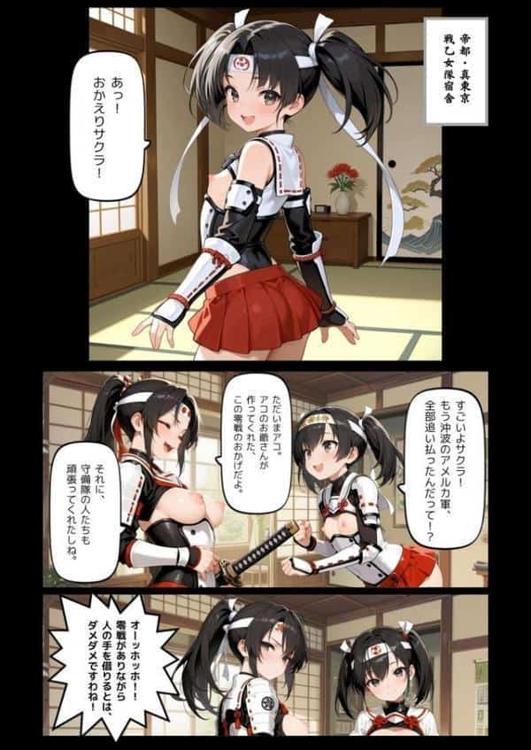恥力大戦〜捕虜の戦乙女は性処理玩具に〜