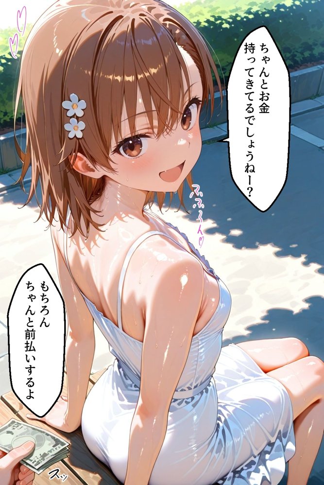 パパ活女子のイキすぎ報酬事情〜とある魔術〇禁書目録 御坂〇琴編〜【とろけるハニー工房】