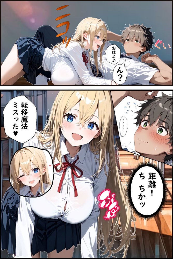Hぷにんぐ  幼馴染魔法少女3人と魔法失敗でラッキースケベ連発のハーレム学園生活【むぎゅっと館】
