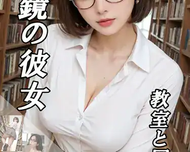 教室と図書館、眼鏡の彼女