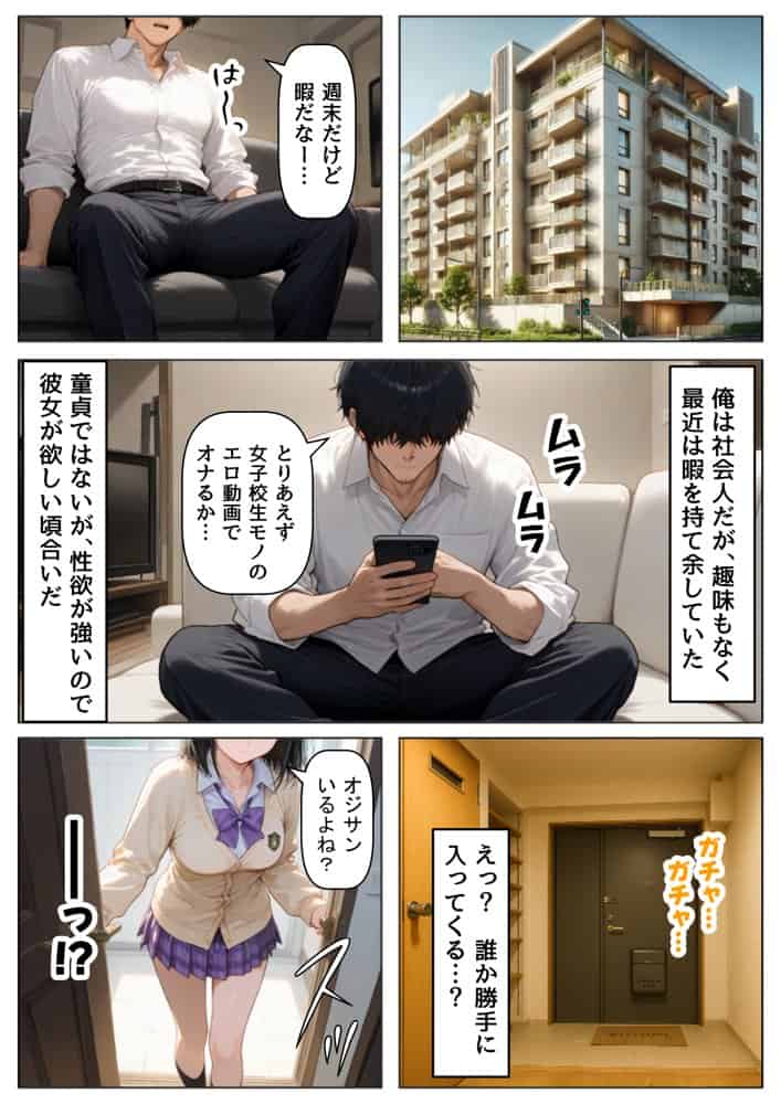 女子校生の【姪っ子】と、合法的にセックスする方法【【妹＆制服】大好き商店（byハマダ殿下）】